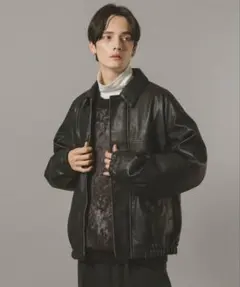 RAGEBLUE シンセティックレザージャケット