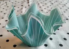 キャンドルホルダー 花瓶 アンティーク ガラス製