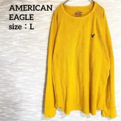 AMERICAN EAGLE heutage サーマル 長袖カットソー【L】綿のサムネイル