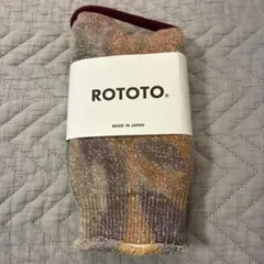 【新品・未使用】 ROTOTO 日本製タイダイ柄ソックス (S23-25cm)のサムネイル