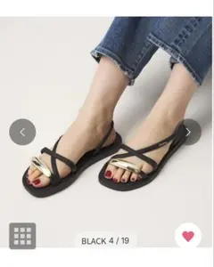 【新品】オデット エ オディール バックストラップサンダルのサムネイル