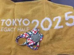 東京レガシーハーフマラソン　2025　参加賞タオル　完走メダル