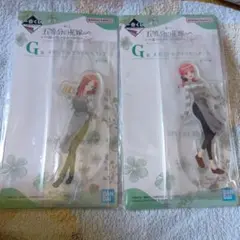 五等分の花嫁 　三玖、二乃アクリルスタンド