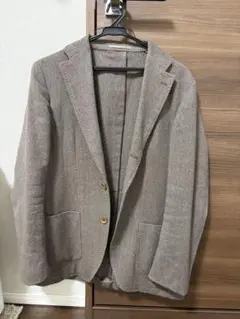 RING JACKETリングヂャケット ジャケット44ウール ブラウン