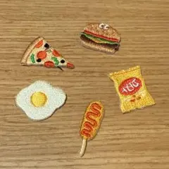 object ワッペン 韓国 食べ物