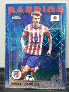 topps JAPAN 24/25　バリオス　75シリ　アトレティコ