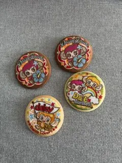ナルミヤキャラクターズ 刺繍缶バッチ 4個セット デイジーラヴァーズ