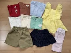 新品未使用　女の子　子供服　夏服　10点まとめ売り　100サイズ ④