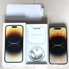 【美品】iPhone 14pro ゴールド　256GB SIMフリー