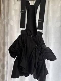 サスペンダー付きブラックベスト Fサイズのサムネイル