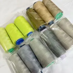 【757】FUJIKING ポリエステルスパン ミシン糸 詰め合わせ