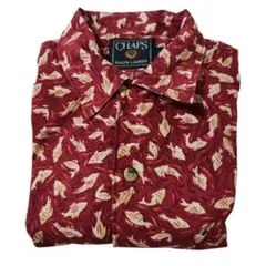 80s chaps ralph lauren ラルフローレン 半袖シャツ 魚のサムネイル