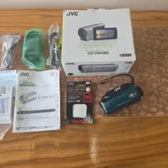 JVC Everio GZ-HM460 캠코더 충전기 없음