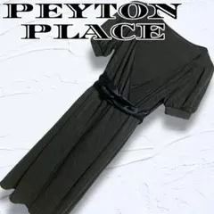 PEYTON PLACE ロングワンピース ブラック レディース Ｍサイズのサムネイル