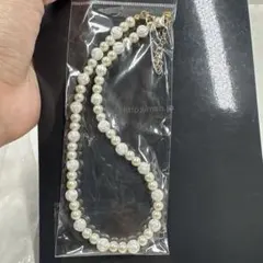 ローズデザインパールネックレス