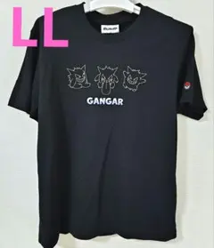 ポケモン　ゲンガー　Tシャツ　ドンキホーテ限定　LL　ブラック　3連　三連　半袖