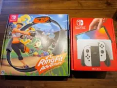 Nintendo Switch 有機ELモデル + リングフィットアドベンチャー