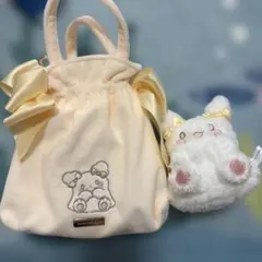 メゾンドフルール はなまるおばけ ダブルリボントートとチャームセット