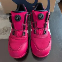 ト*ぶ様 ASICS BOAシステム安全靴 赤青26.5オンライン限定色 | Mercari