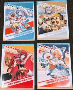 モンスターハンター×ホロライブ3期生 クリアファイル　4種セット