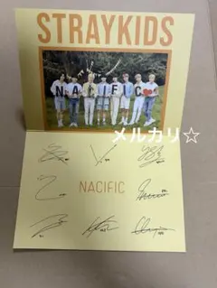 ① StrayKids スキズ　NACIFIC ナシフィック　ポストカード　集合