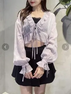 リボンフリルペプラムTOPのサムネイル