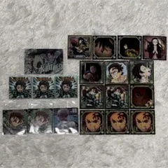 鬼滅の刃 竈門炭治郎 竈門禰豆子 冨岡義勇 カード シール セット
