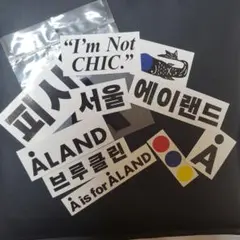 ALAND デザインステッカー 10枚セット