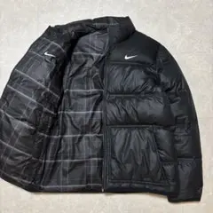 NIKE ナイキ　ダウンジャケット　ヌプシ型　ブラック　550FP リバーシブル