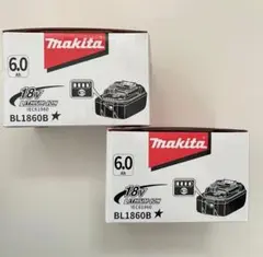 マキタ 純正バッテリー 18V6Ah bl1860b 3個 - メルカリ