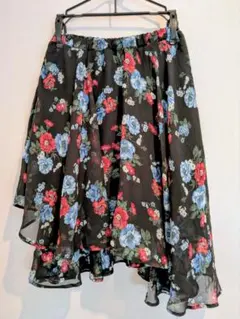 GLOBAL WORK　花柄スカート XXL（130〜140）新品未使用
