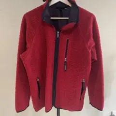90’s patagonia M / レトロフリース / 赤