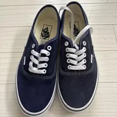 VANS Authentic ネイビー スエード スニーカーのサムネイル