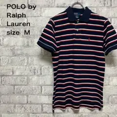 【POLO by RALPH LAUREN】ポロ 半袖ポロシャツ お洒落 ボーダ