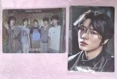 TXT　ボムギュ　ツインウエハース　シール2枚　セット