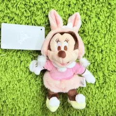 ミニー イースター うさぎ ぬいぐるみ キーチェーン ディズニー