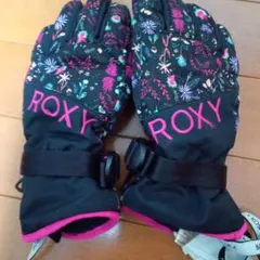 ROXY 花柄 スキーグローブ