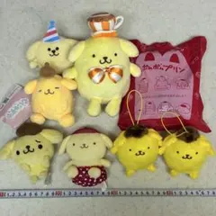 ポムポムプリンカフェぬいぐるみ＋アイスクリームマスコット - メルカリ