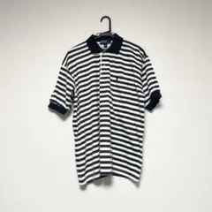 POLO ストライプポロシャツ