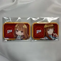 カラフルピーチ　えとさん缶バッチ