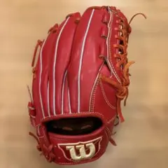Wilson D-MAX 軟式グローブ レッドのサムネイル