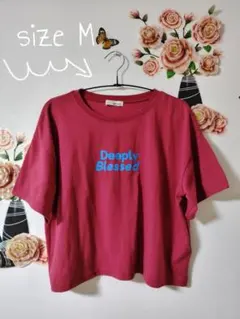 SHOO·LA·RUE ショート丈 ロゴプリントTシャツのサムネイル