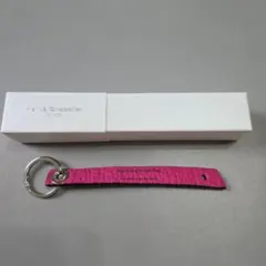 【新品未使用】Hervé Chapelier レザーキーリング ピンク Herve Chapelierのフリマアイテム一覧