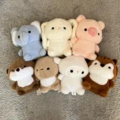 レトロ　ぬいぐるみ　マスコット　ふわふわ　動物 アニマル　1体1,490円〜