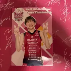 櫻井美樹選手ヴィクトリーナ姫路 サンキューブロマイド ランダムフォト