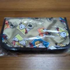 スヌーピー 切手デザイン ポーチ