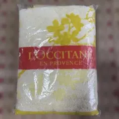 L'OCCITANE バスタオル イエロー 花柄