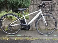 中古電動自転車 パナソニックペロスター 白　スポーツ700C 横浜 №8629 中古電動自転車 パナソニックペロスター 白 スポーツ700C 横浜 №8629