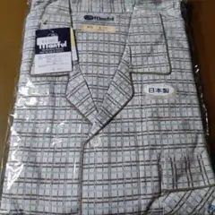新品　Manful 日本製 チェック柄 　メンズパジャマ　 長袖