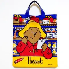 Harrods　ハロッズ　Paddington Bear　バッグ
